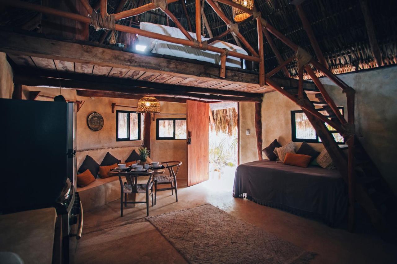 Ikal Tulum Hotel Exterior foto Interior of a hotel in Tulum, Mexico